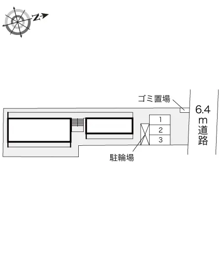 ★手数料０円★東大阪市長堂 月極駐車場